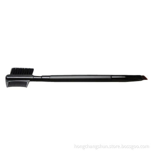 Professional Eyebrow Brush and Mascara Comb with Eyeshadow Blending Applicators Two Ends